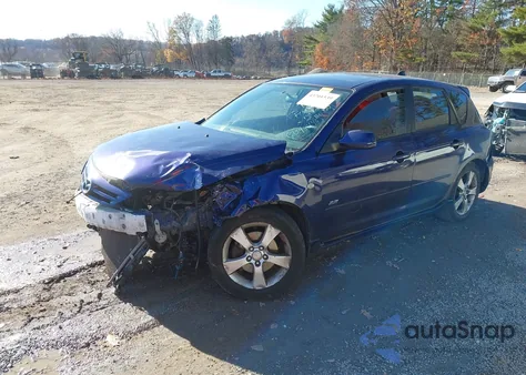 2005 Mazda Mazda3 S из США, поврежденный, VIN JM1BK343851243906